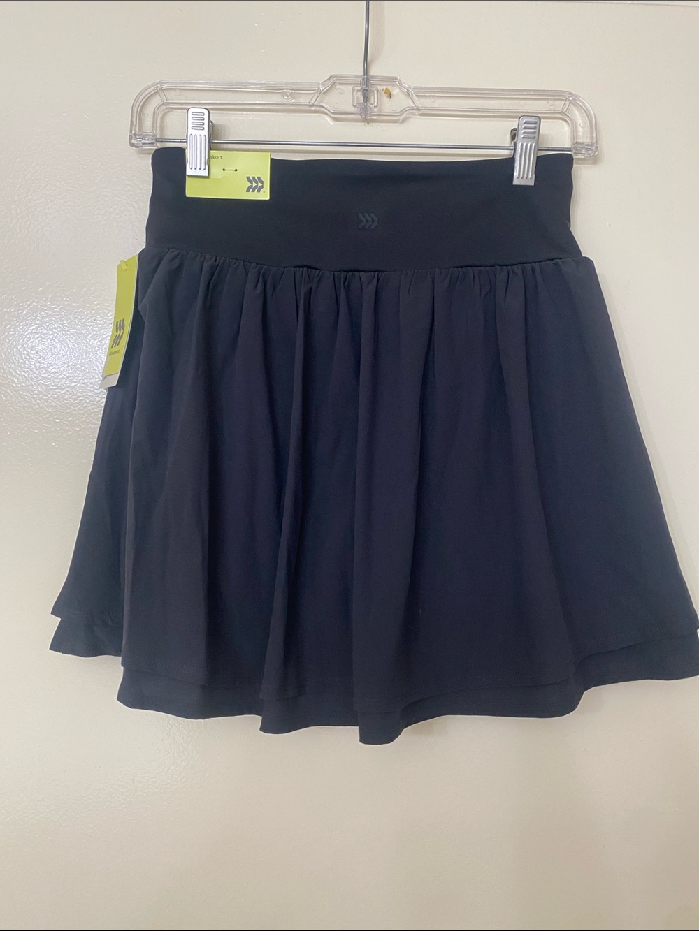 Black High Rise Woven Active Skirt - Picture 3 of 5